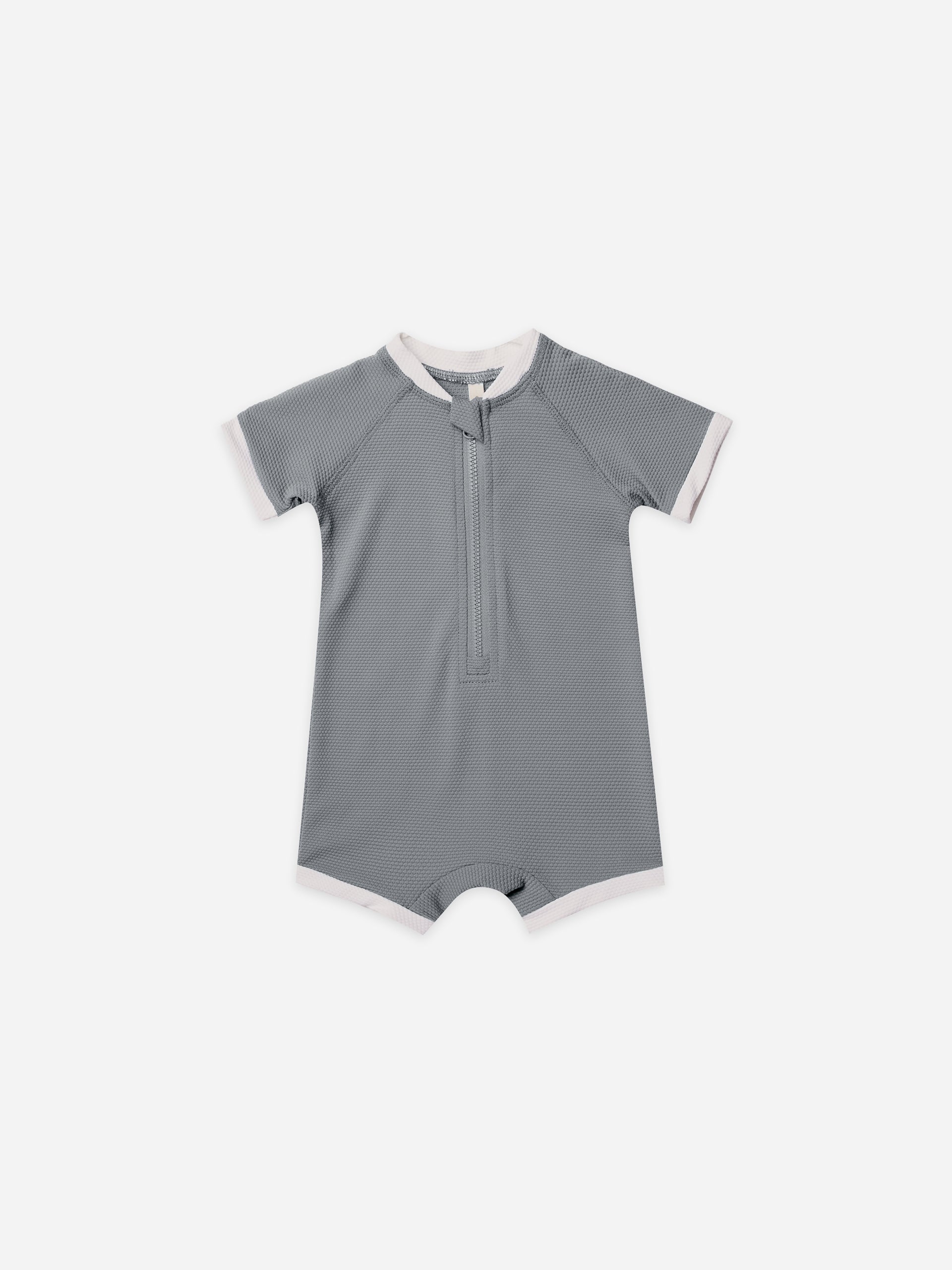 one piece rashguard | ocean - Quincy Mae | Baby Basics | Baby Clothing | Organic Baby Clothes | Modern Baby Boy Clothes |