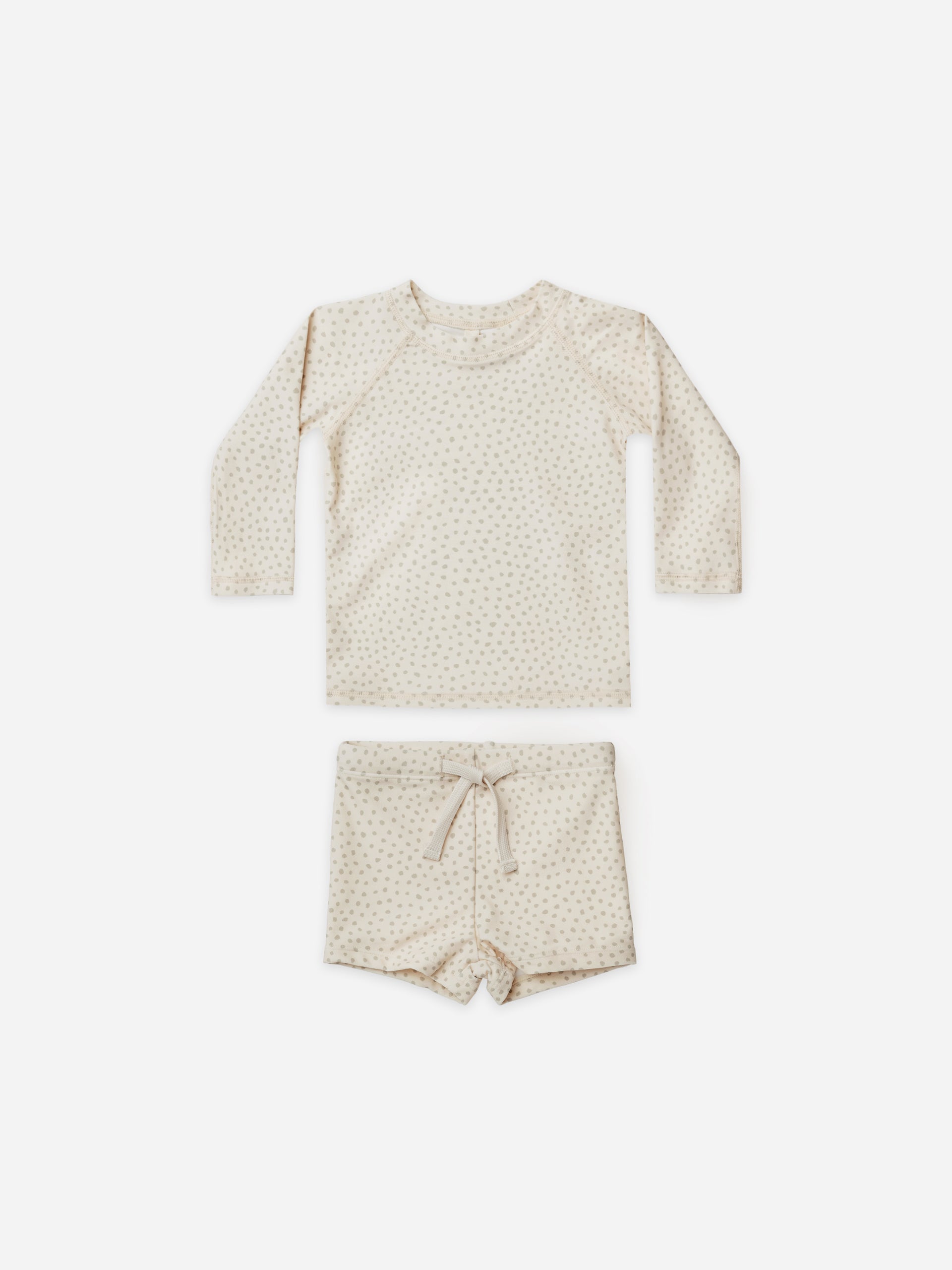 boys rashguard + short set | natural - Quincy Mae | Baby Basics | Baby Clothing | Organic Baby Clothes | Modern Baby Boy Clothes |