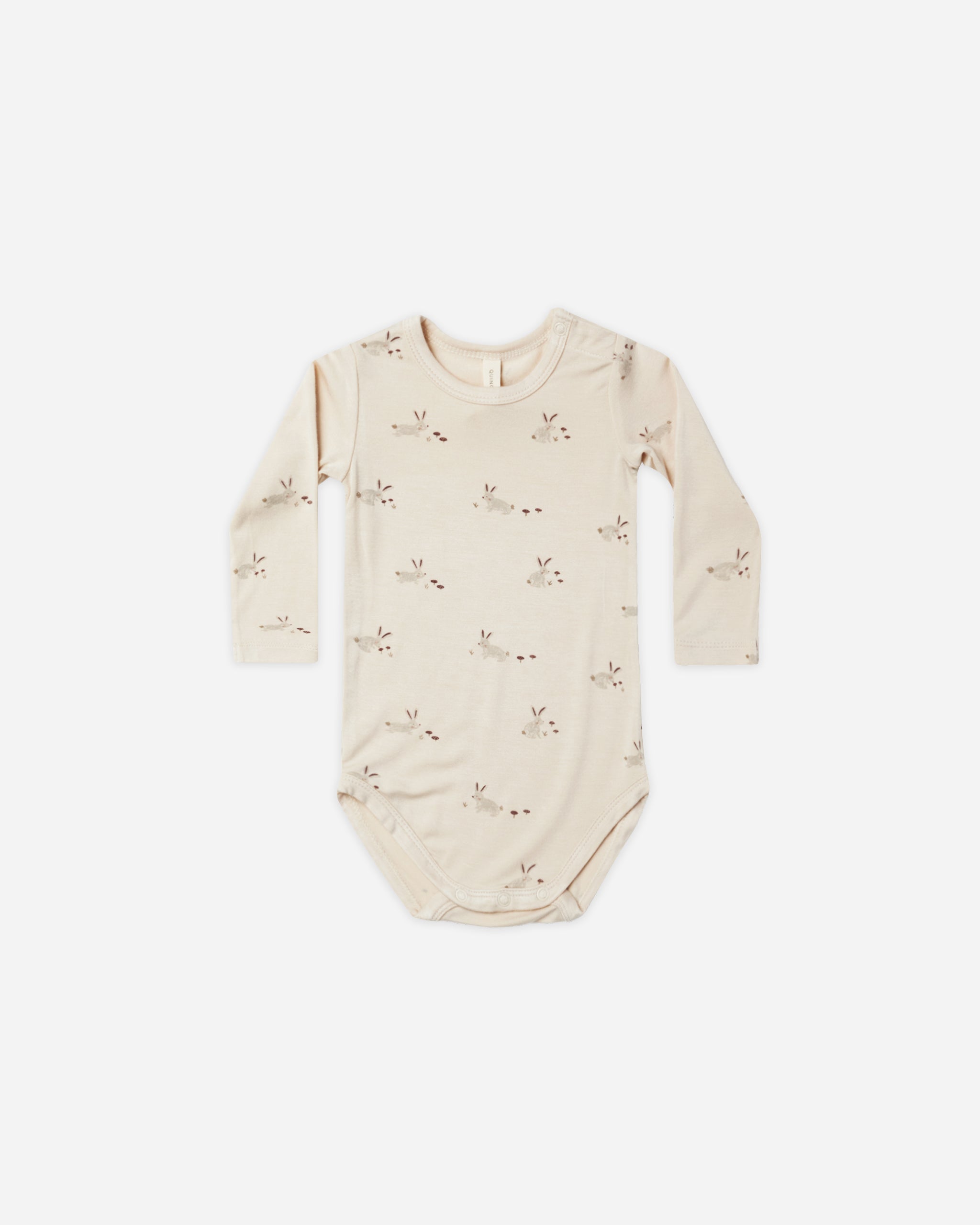 Bamboo Long Sleeve Bodysuit || Bunnies - Rylee + Cru | Kids Clothes | Trendy Baby Clothes | Modern Infant Outfits |