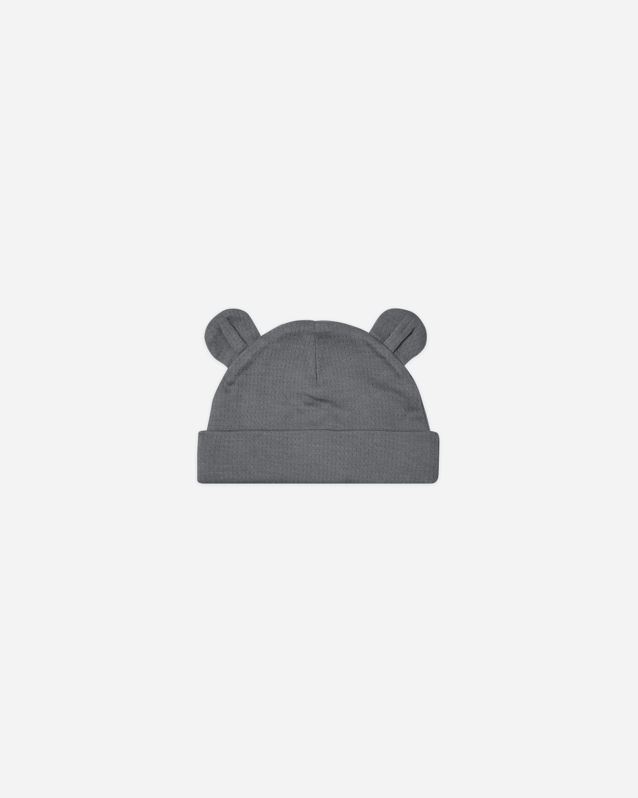 Baby Bear Beanie || Navy - Rylee + Cru | Kids Clothes | Trendy Baby Clothes | Modern Infant Outfits |