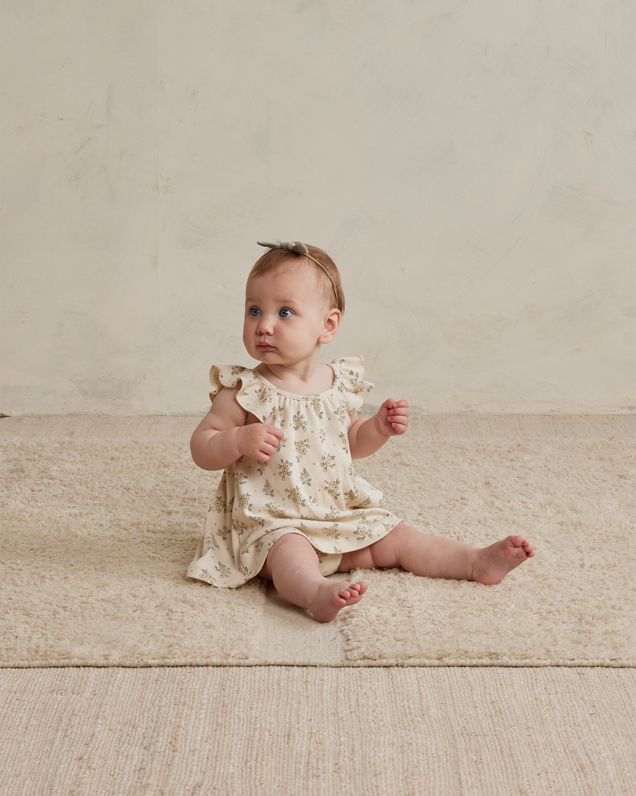 ruffle swing dress | daisy fields - Quincy Mae | Baby Basics | Baby Clothing | Organic Baby Clothes | Modern Baby Boy Clothes |