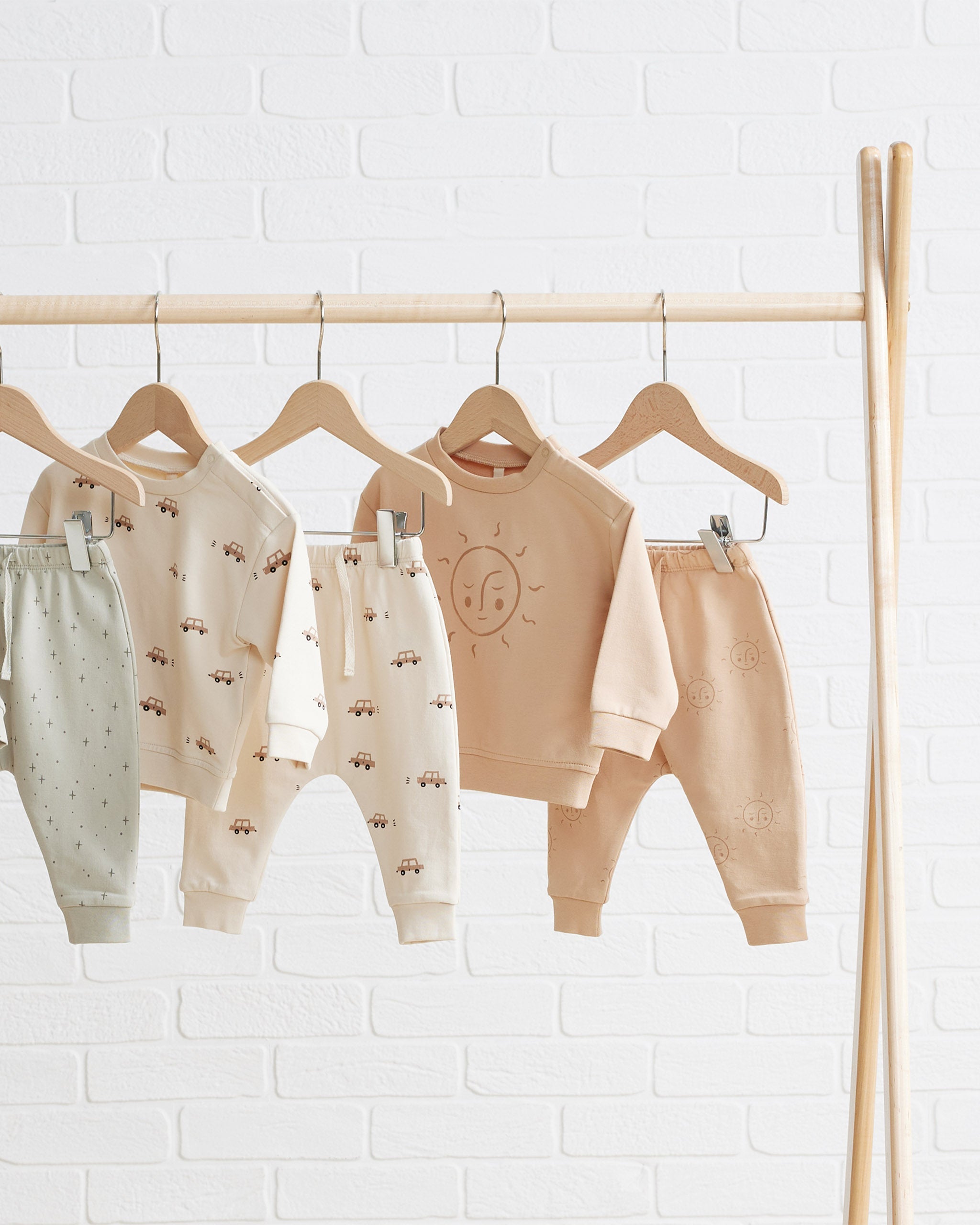 sweatshirt | sun - Quincy Mae | Baby Basics | Baby Clothing | Organic Baby Clothes | Modern Baby Boy Clothes |