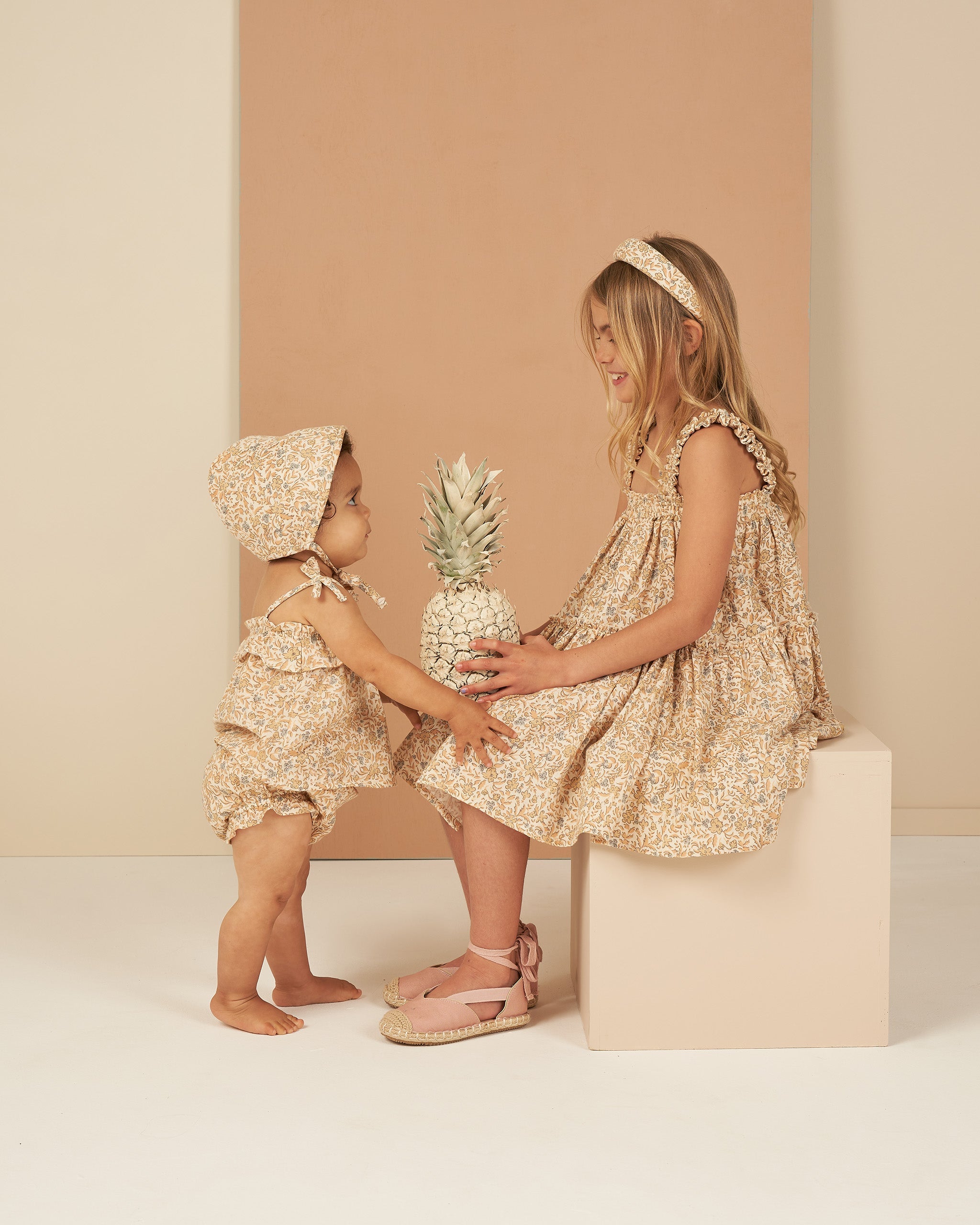 Cicily Dress || Blossom - Rylee + Cru | Kids Clothes | Trendy Baby Clothes | Modern Infant Outfits |