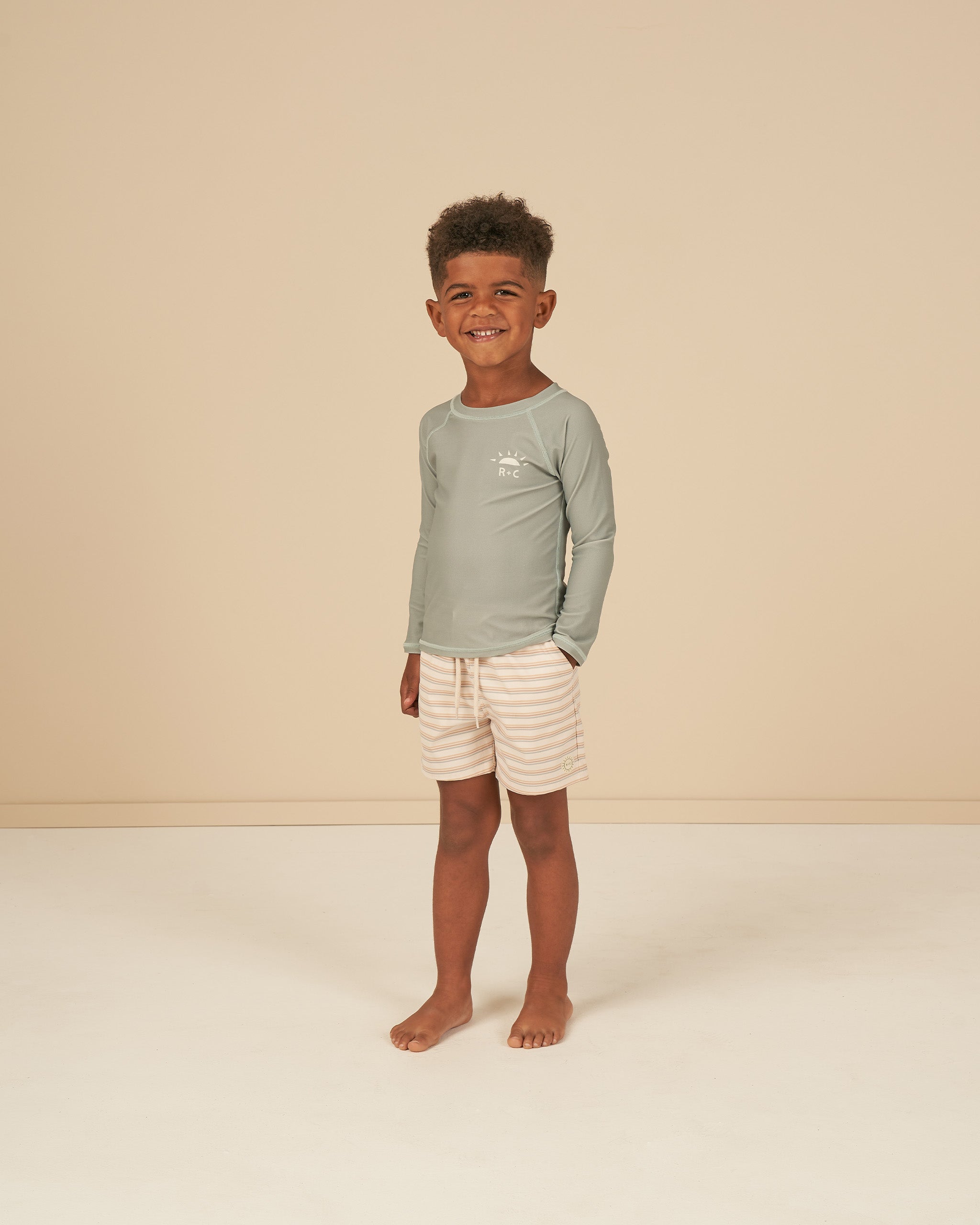 Rash Guard || Aqua - Rylee + Cru | Kids Clothes | Trendy Baby Clothes | Modern Infant Outfits |