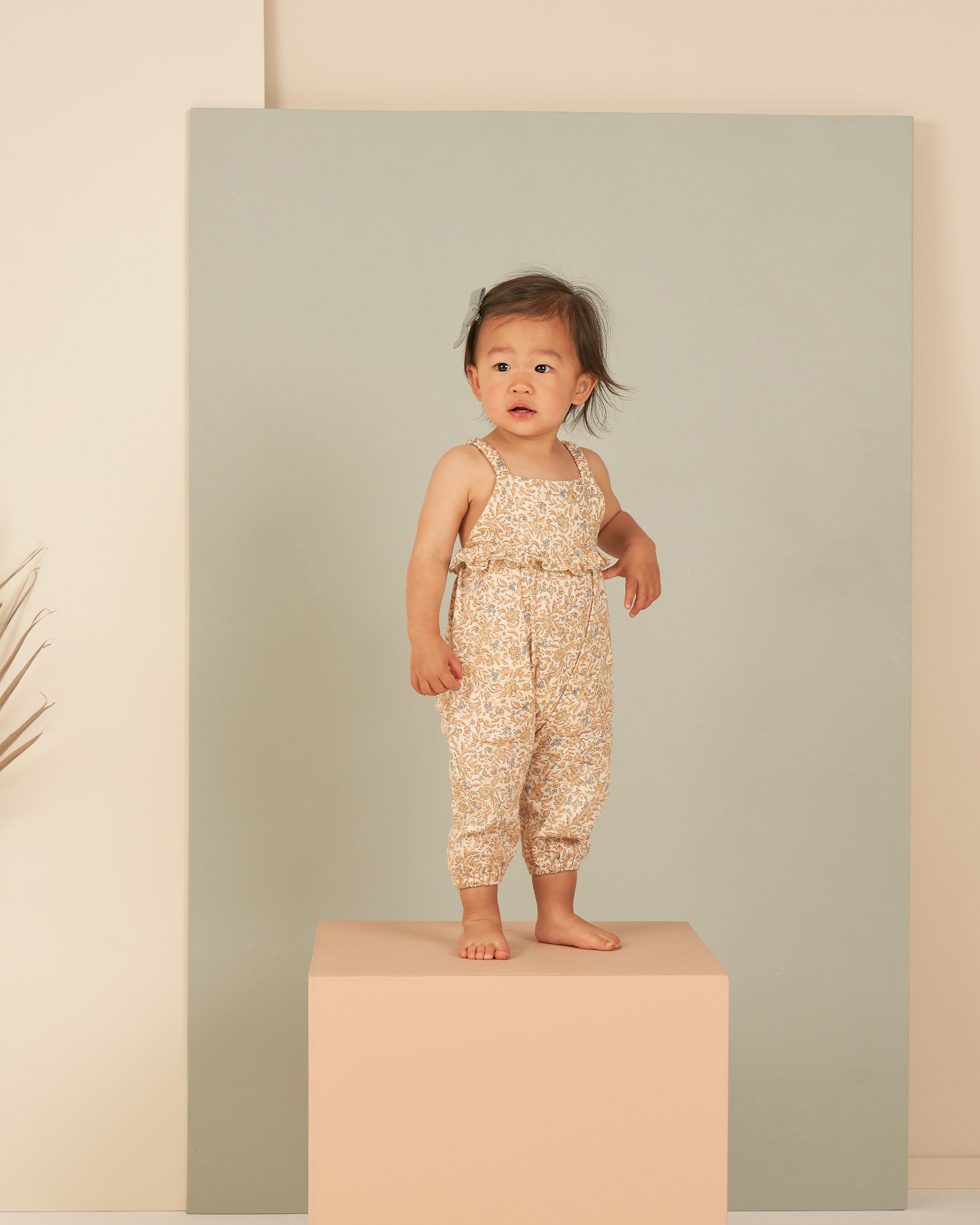 Kinsley Jumpsuit || Blossom - Rylee + Cru | Kids Clothes | Trendy Baby Clothes | Modern Infant Outfits |