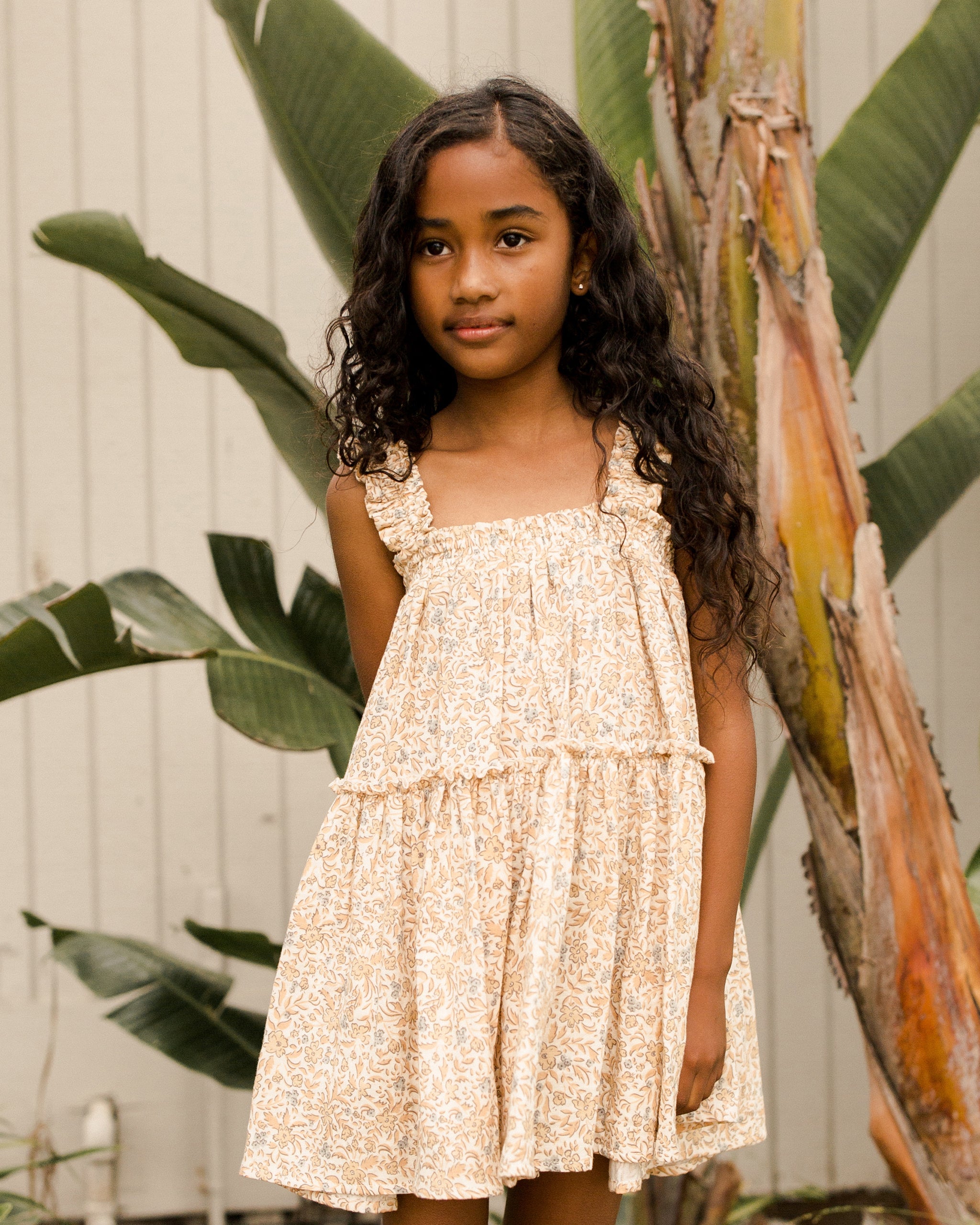 Cicily Dress || Blossom - Rylee + Cru | Kids Clothes | Trendy Baby Clothes | Modern Infant Outfits |