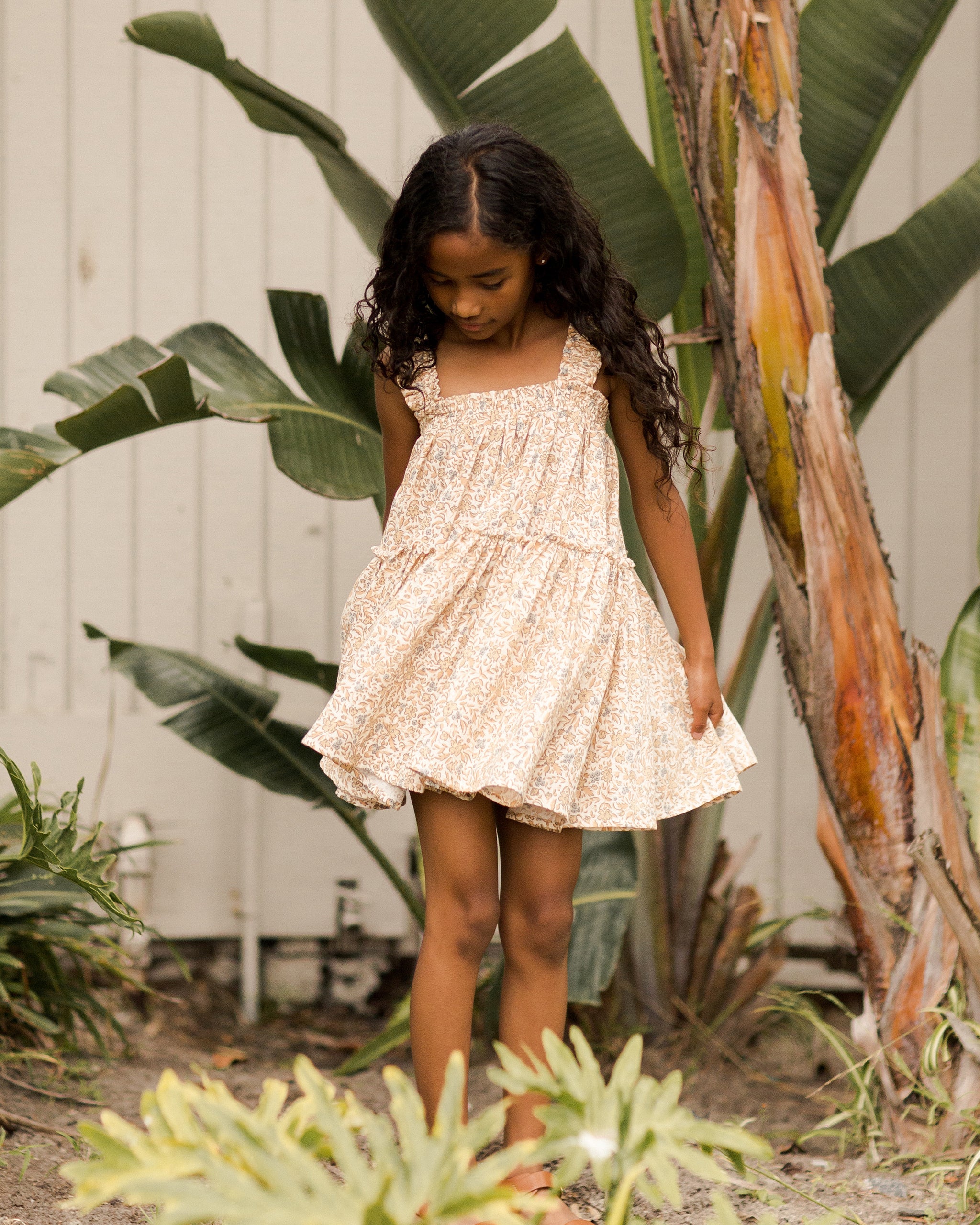 Cicily Dress || Blossom - Rylee + Cru | Kids Clothes | Trendy Baby Clothes | Modern Infant Outfits |