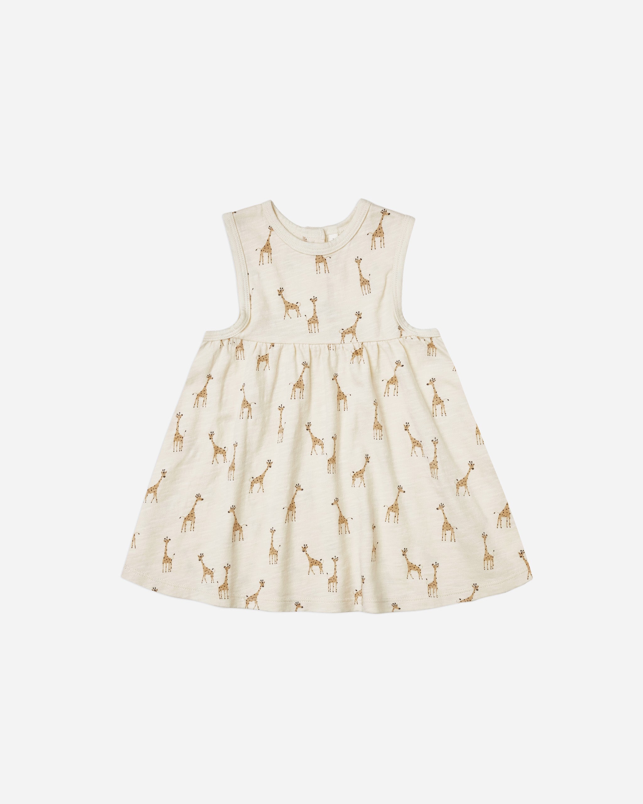 layla mini dress || giraffes - Rylee + Cru | Kids Clothes | Trendy Baby Clothes | Modern Infant Outfits |