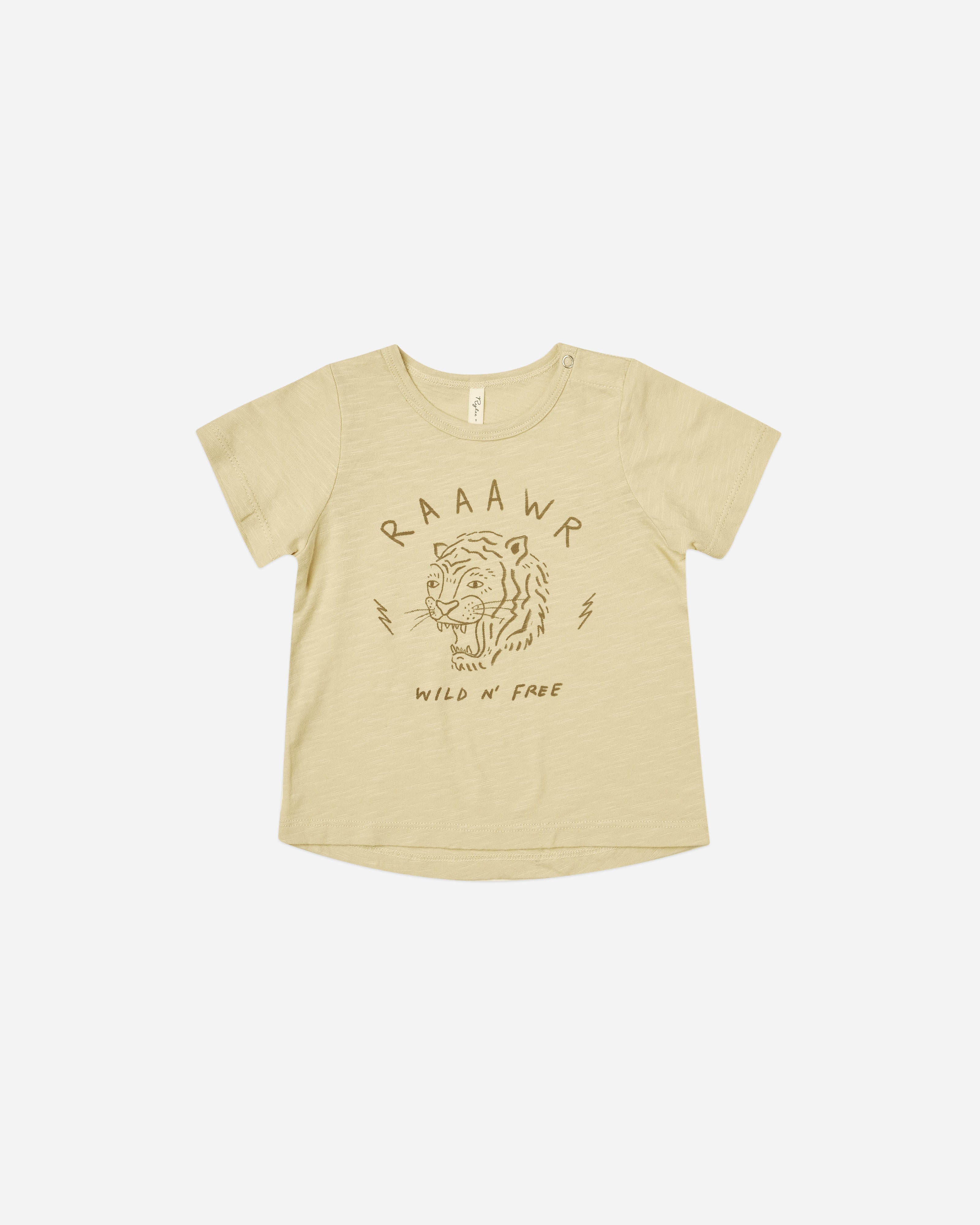 basic tee || rawr - Rylee + Cru | Kids Clothes | Trendy Baby Clothes | Modern Infant Outfits |