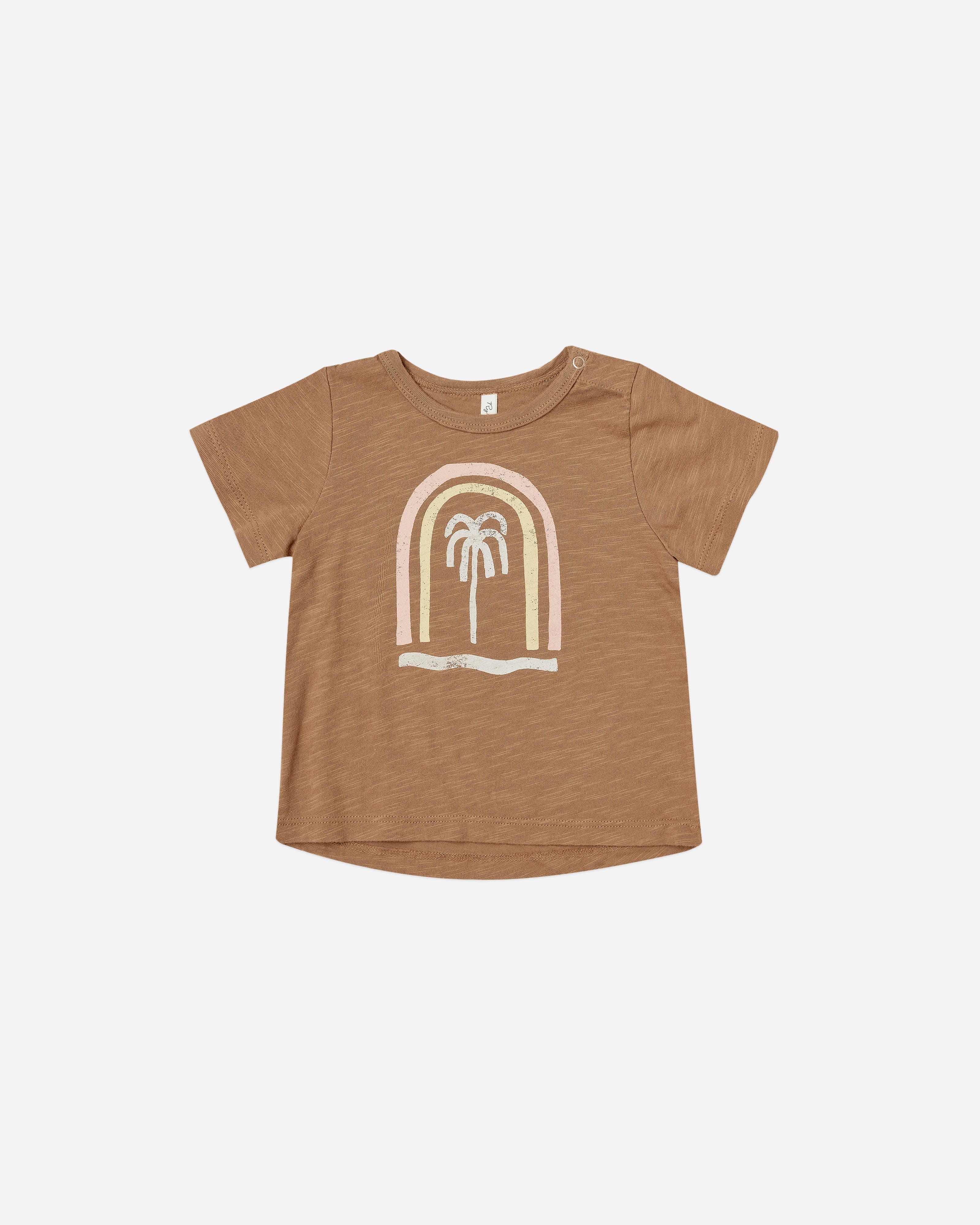 basic tee || palm tree - Rylee + Cru | Kids Clothes | Trendy Baby Clothes | Modern Infant Outfits |