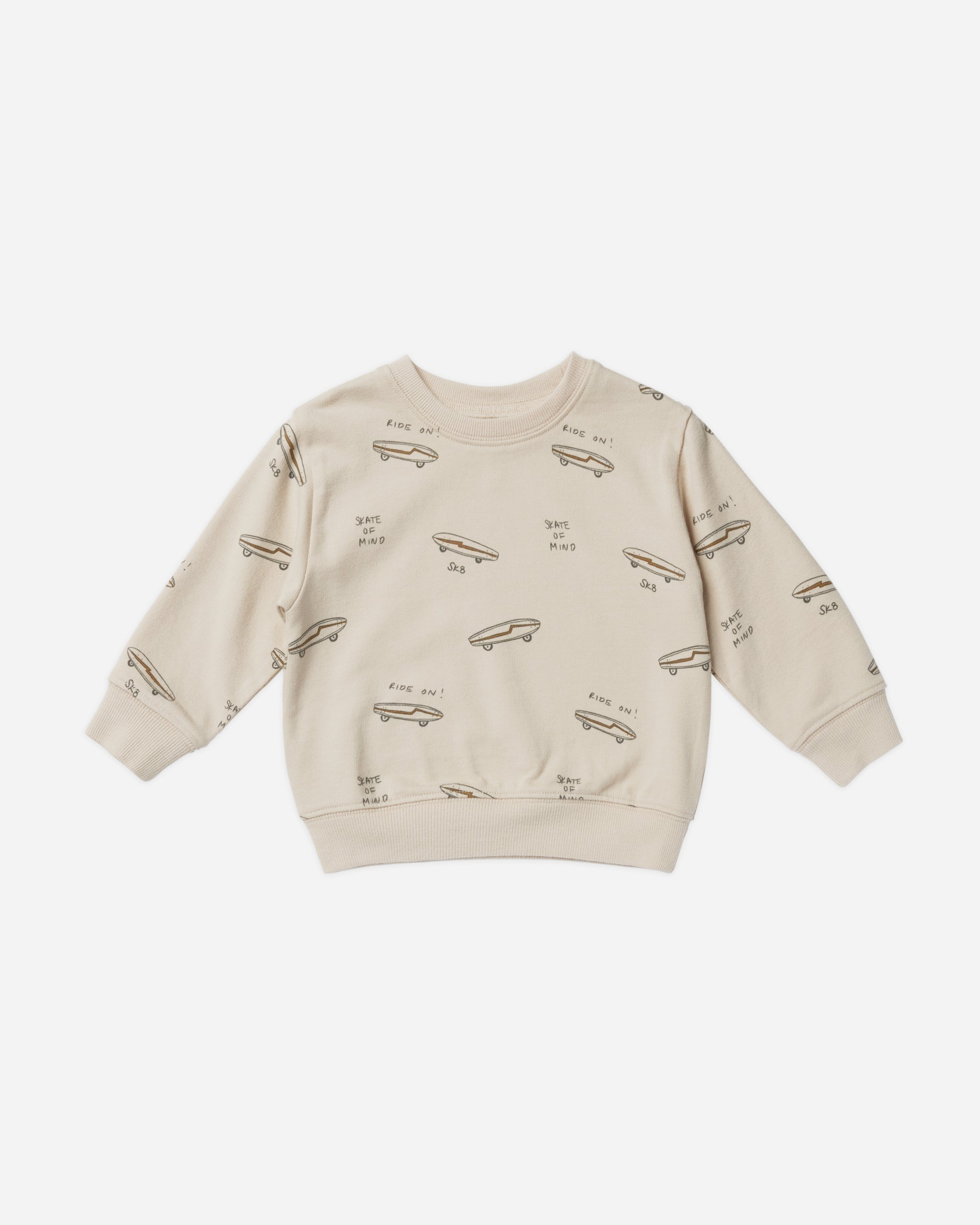 Sweatshirt || Skate - Rylee + Cru | Kids Clothes | Trendy Baby Clothes | Modern Infant Outfits |