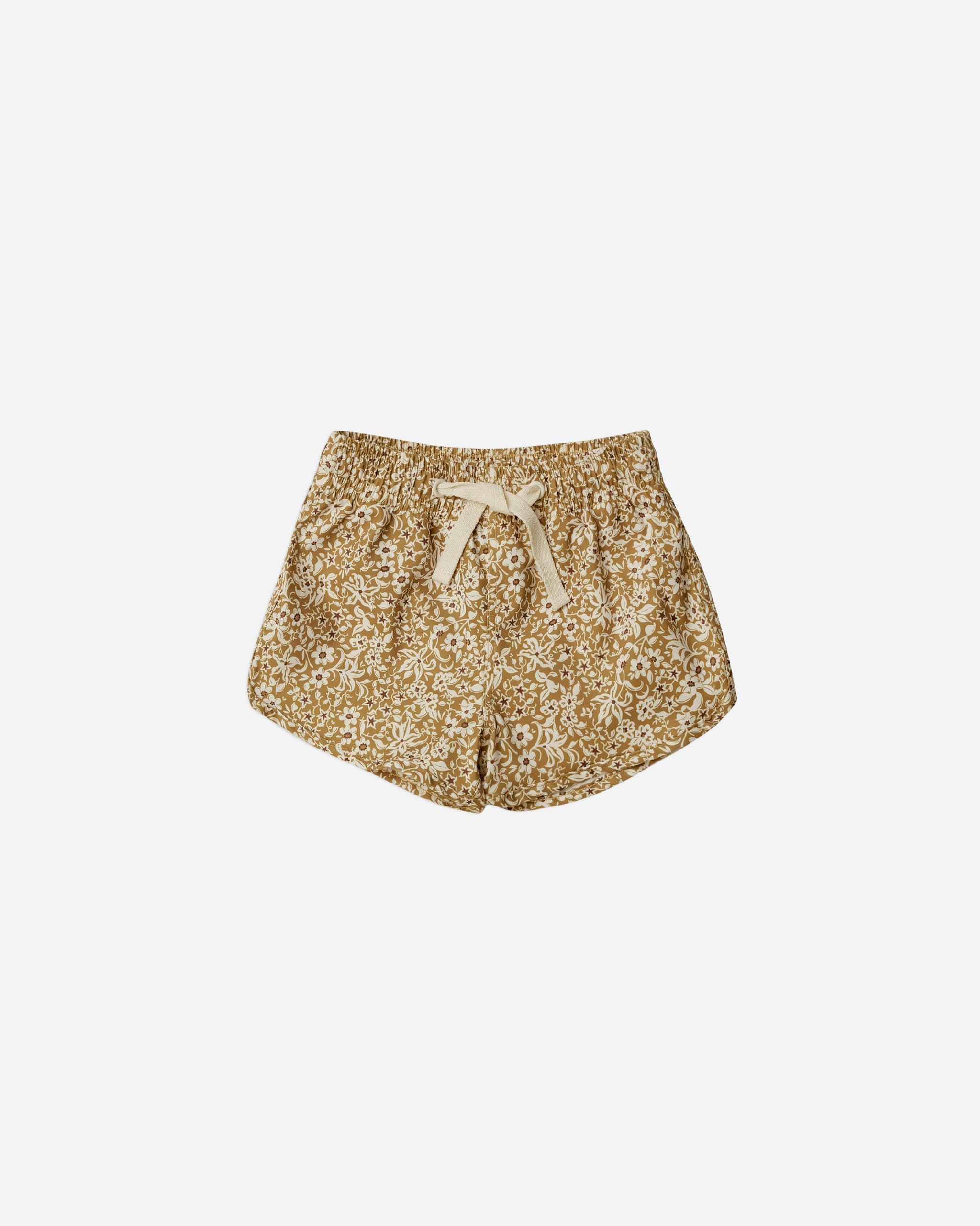 swim trunk || golden ditsy - Rylee + Cru | Kids Clothes | Trendy Baby Clothes | Modern Infant Outfits |