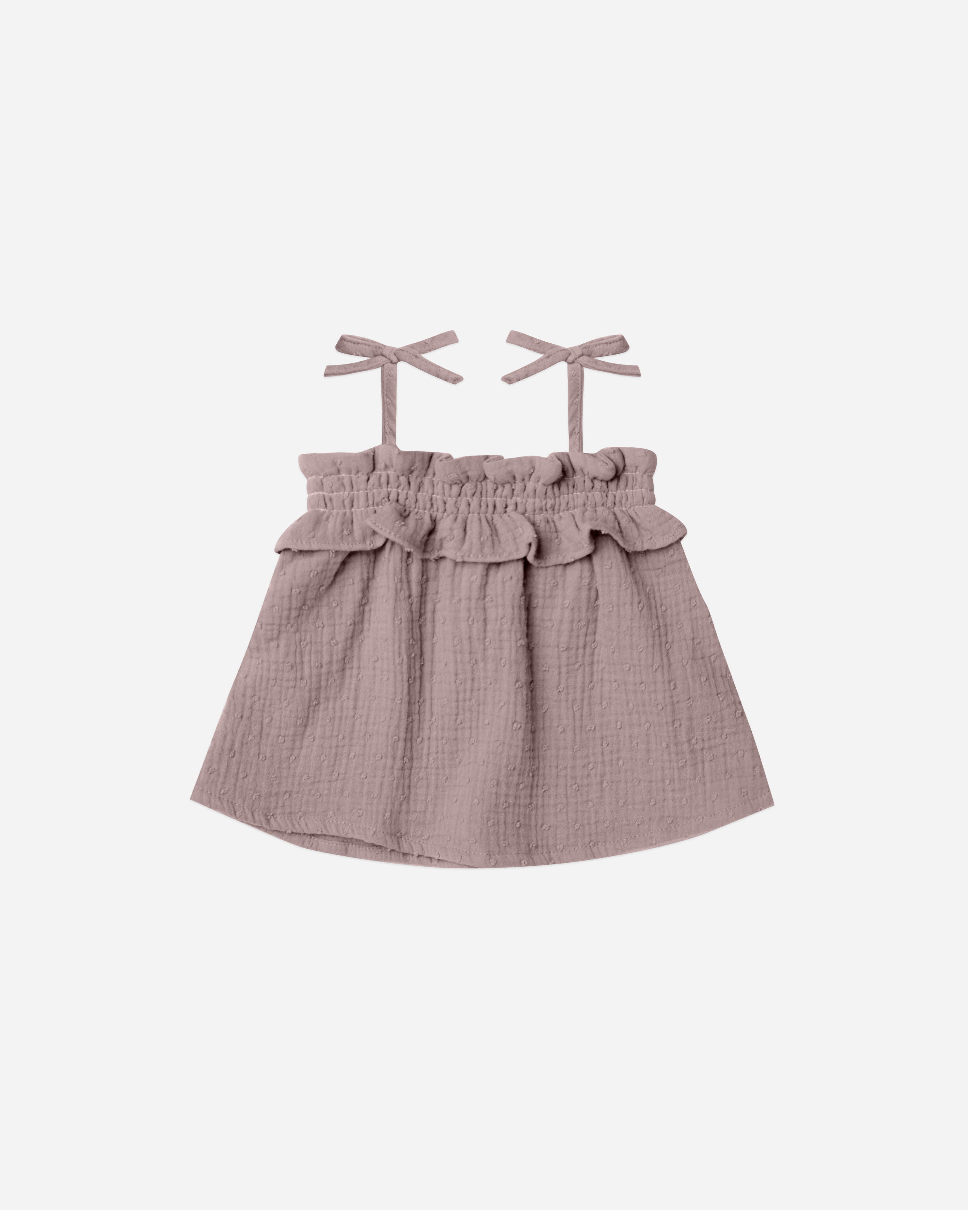 ruffle tube top || purple - Rylee + Cru | Kids Clothes | Trendy Baby Clothes | Modern Infant Outfits |