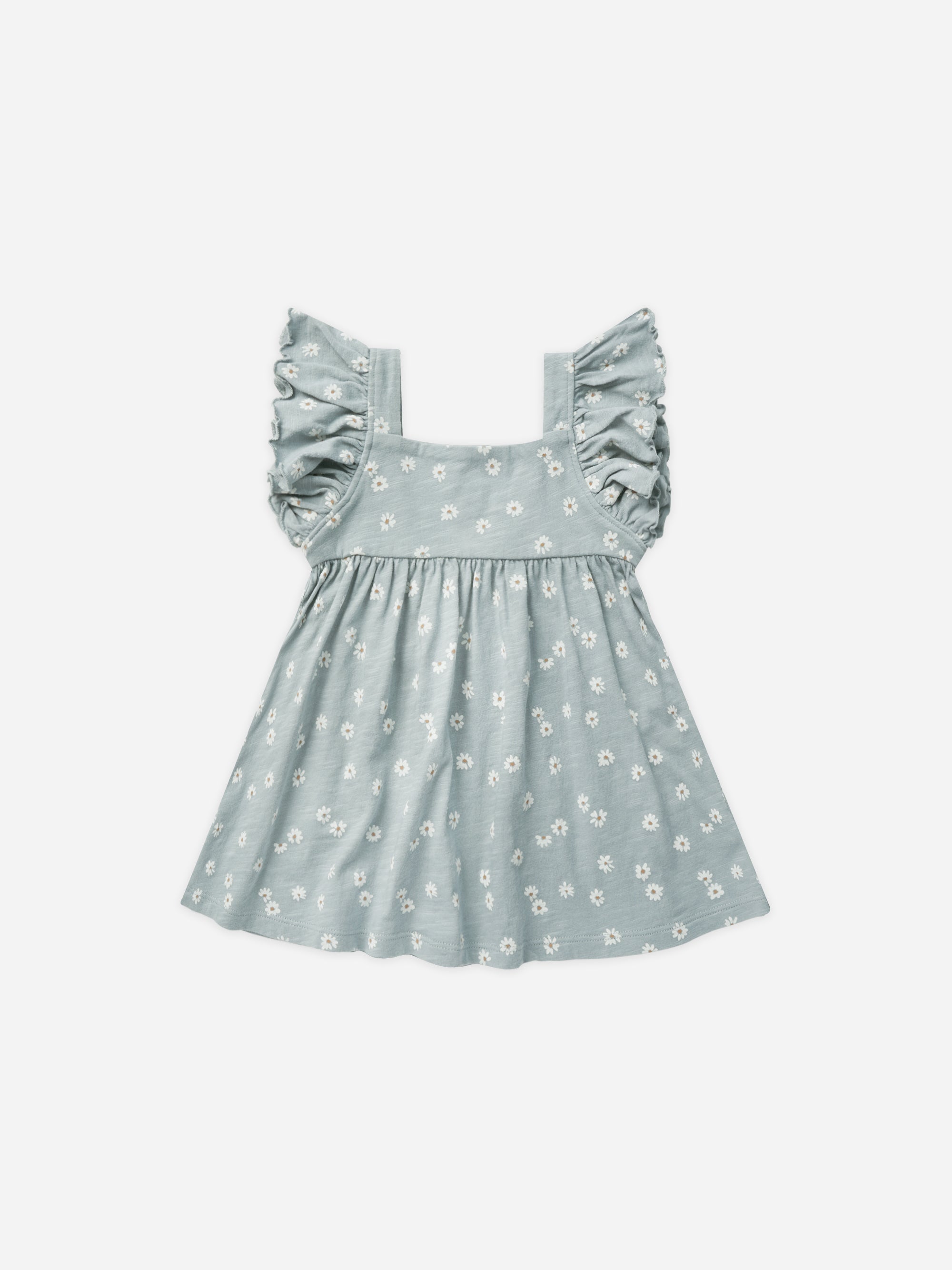 Mariposa Dress || Blue Daisy