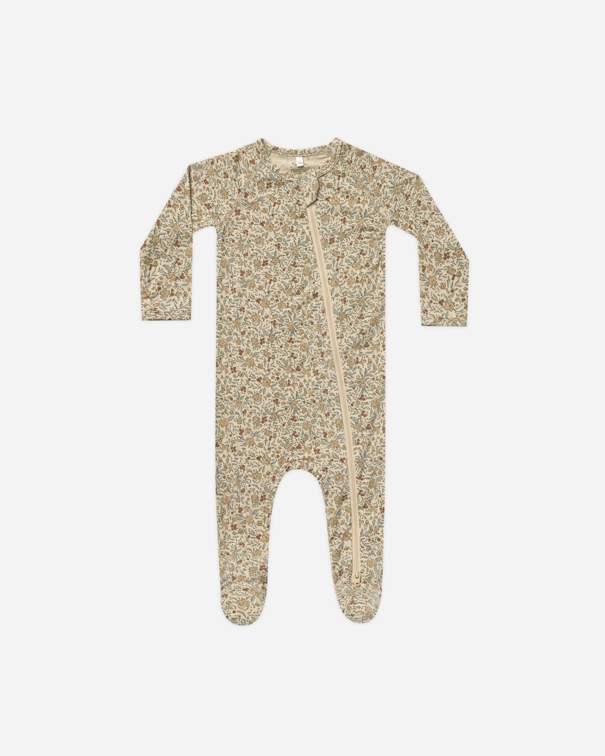 Modal Footie || Golden Garden - Rylee + Cru | Kids Clothes | Trendy Baby Clothes | Modern Infant Outfits |