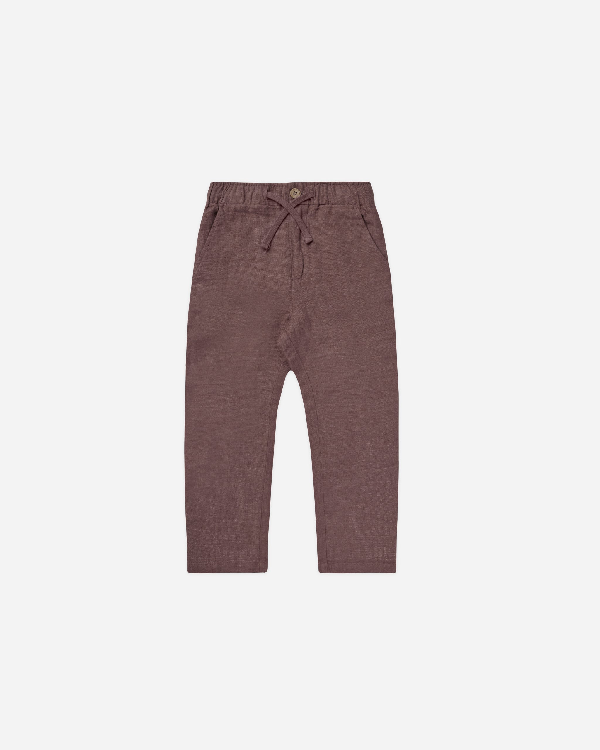 Kalen Pant || Plum - Rylee + Cru | Kids Clothes | Trendy Baby Clothes | Modern Infant Outfits |