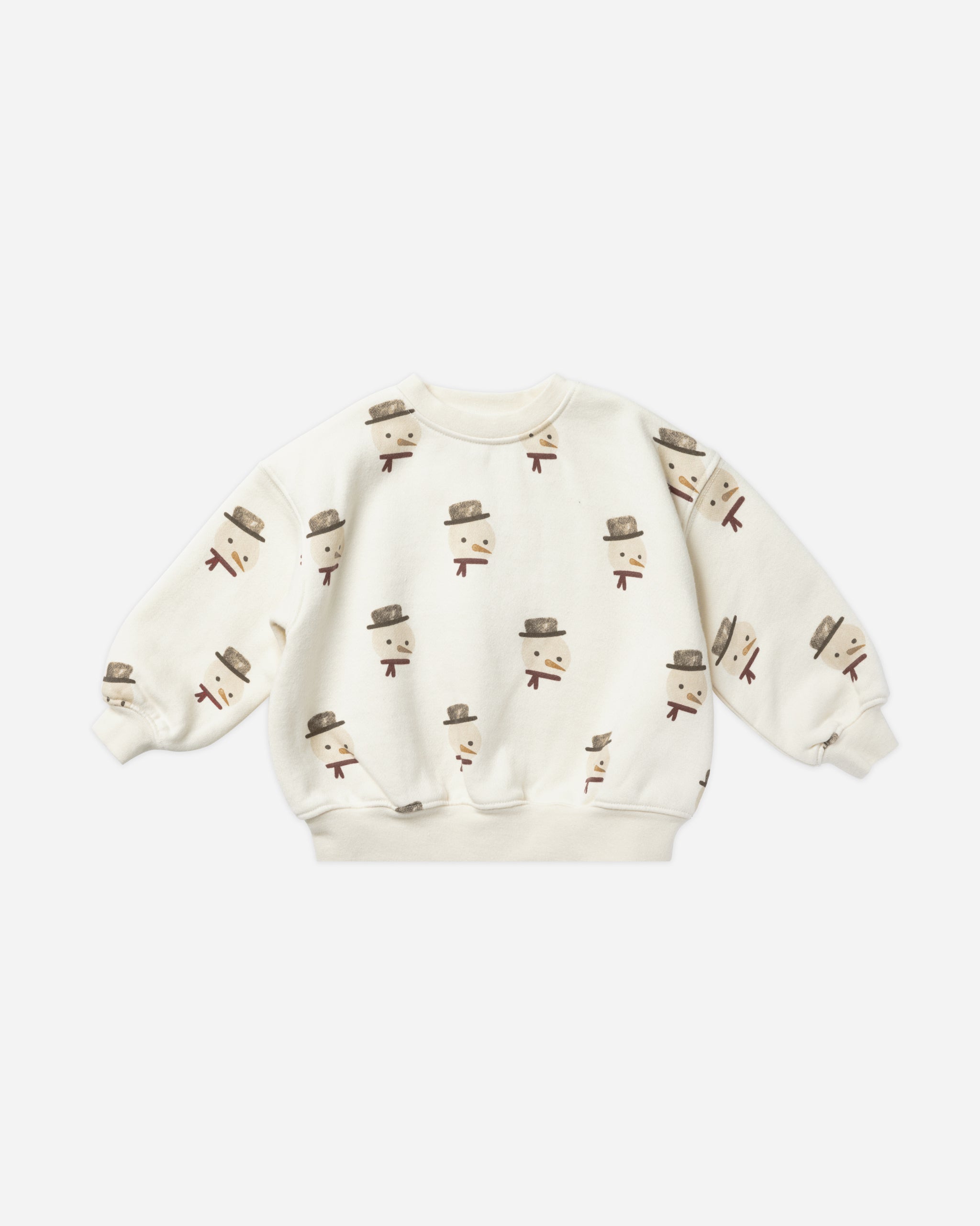 Relaxed Sweatshirt || Snowman - Rylee + Cru | Kids Clothes | Trendy Baby Clothes | Modern Infant Outfits |