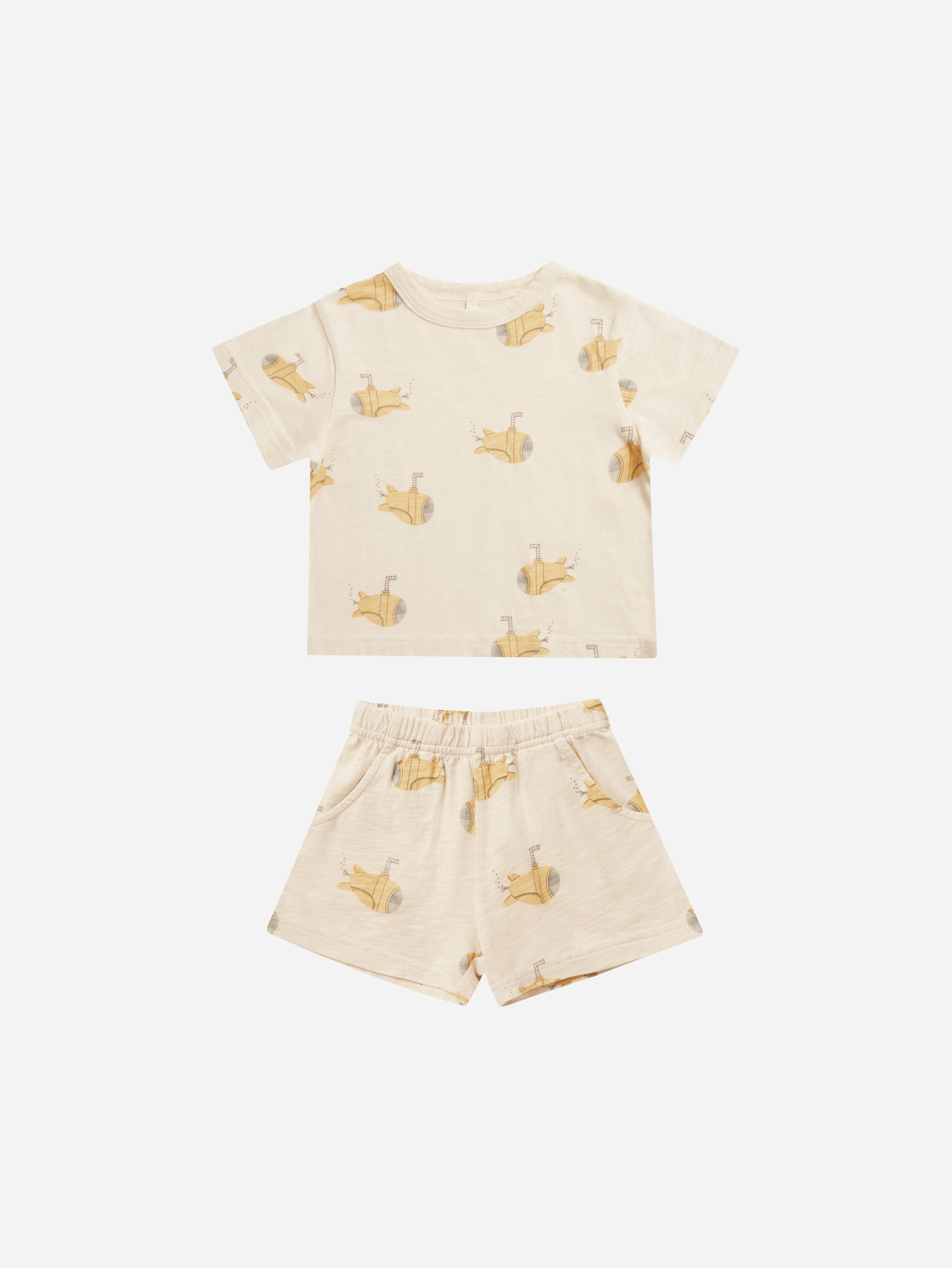 Jersey Set || Submarine - Rylee + Cru | Kids Clothes | Trendy Baby Clothes | Modern Infant Outfits |