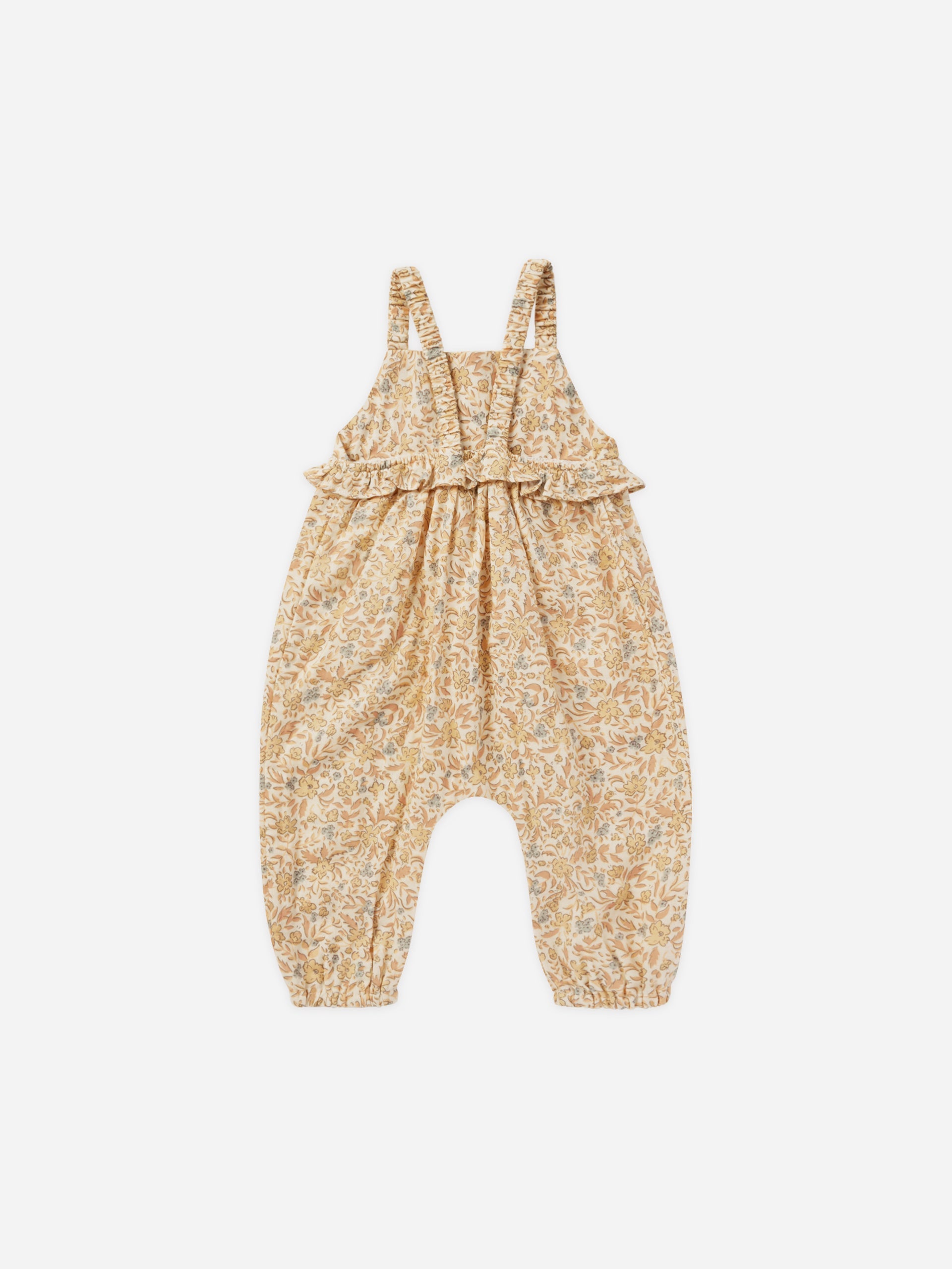 Kinsley Jumpsuit || Blossom - Rylee + Cru | Kids Clothes | Trendy Baby Clothes | Modern Infant Outfits |
