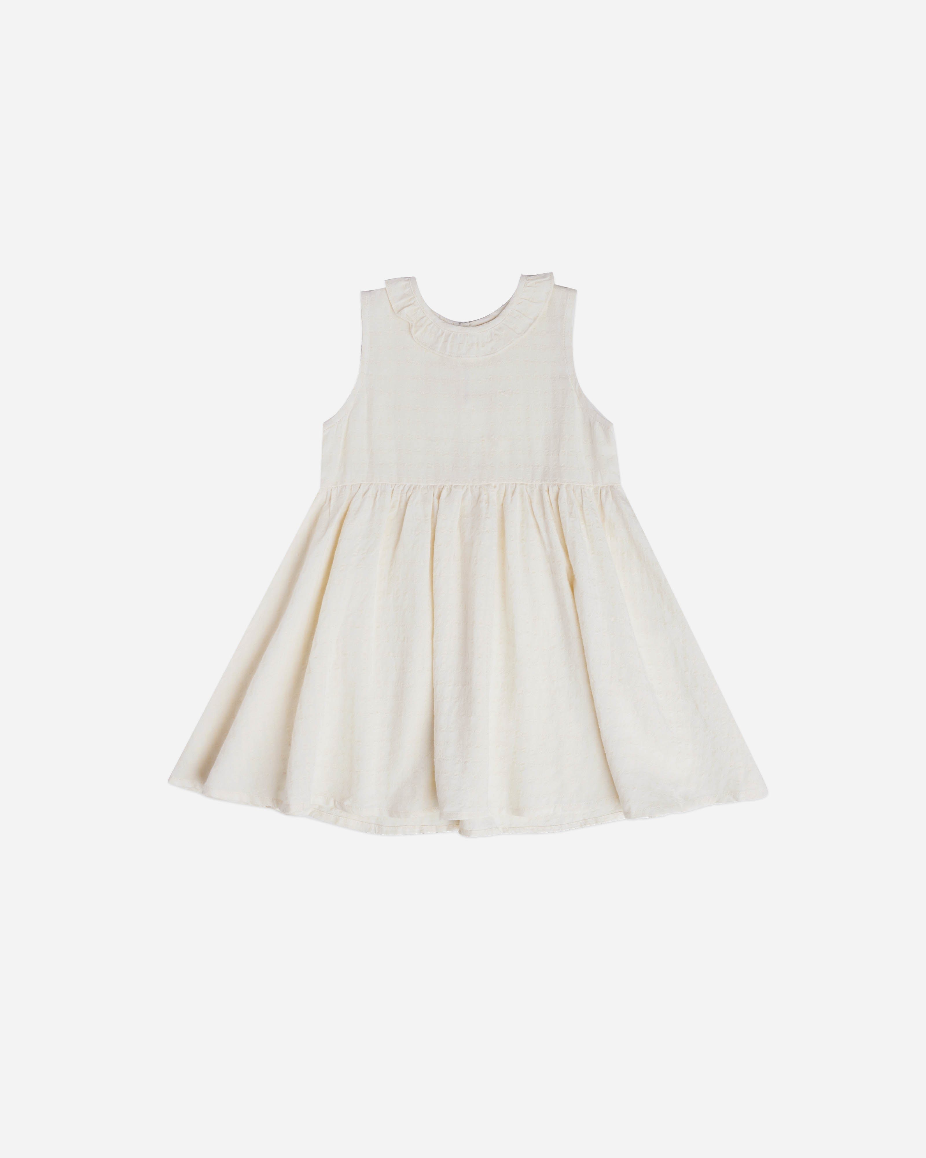 marie dress || ivory - Rylee + Cru | Kids Clothes | Trendy Baby Clothes | Modern Infant Outfits |