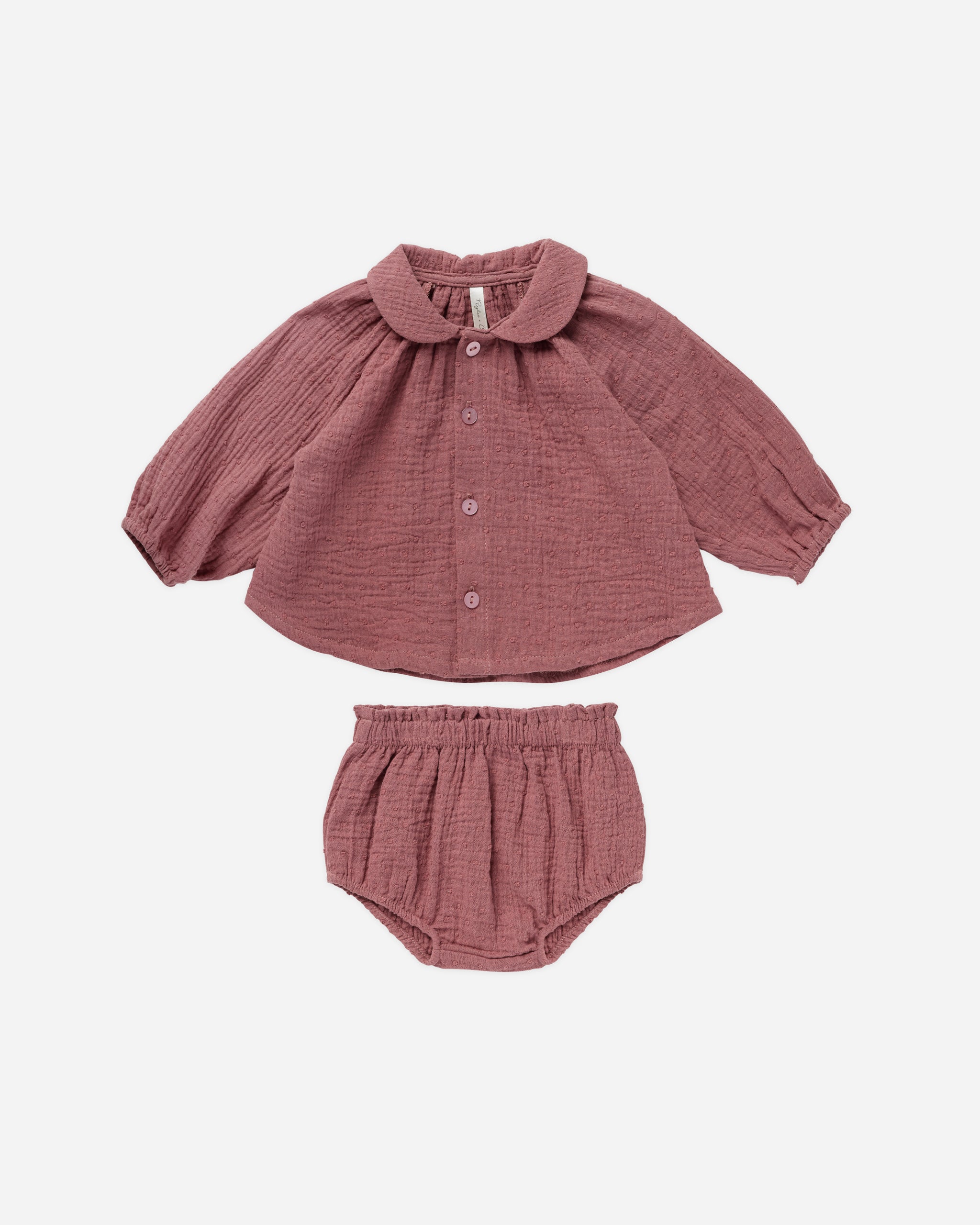 Nellie Set || Raseberry - Rylee + Cru | Kids Clothes | Trendy Baby Clothes | Modern Infant Outfits |