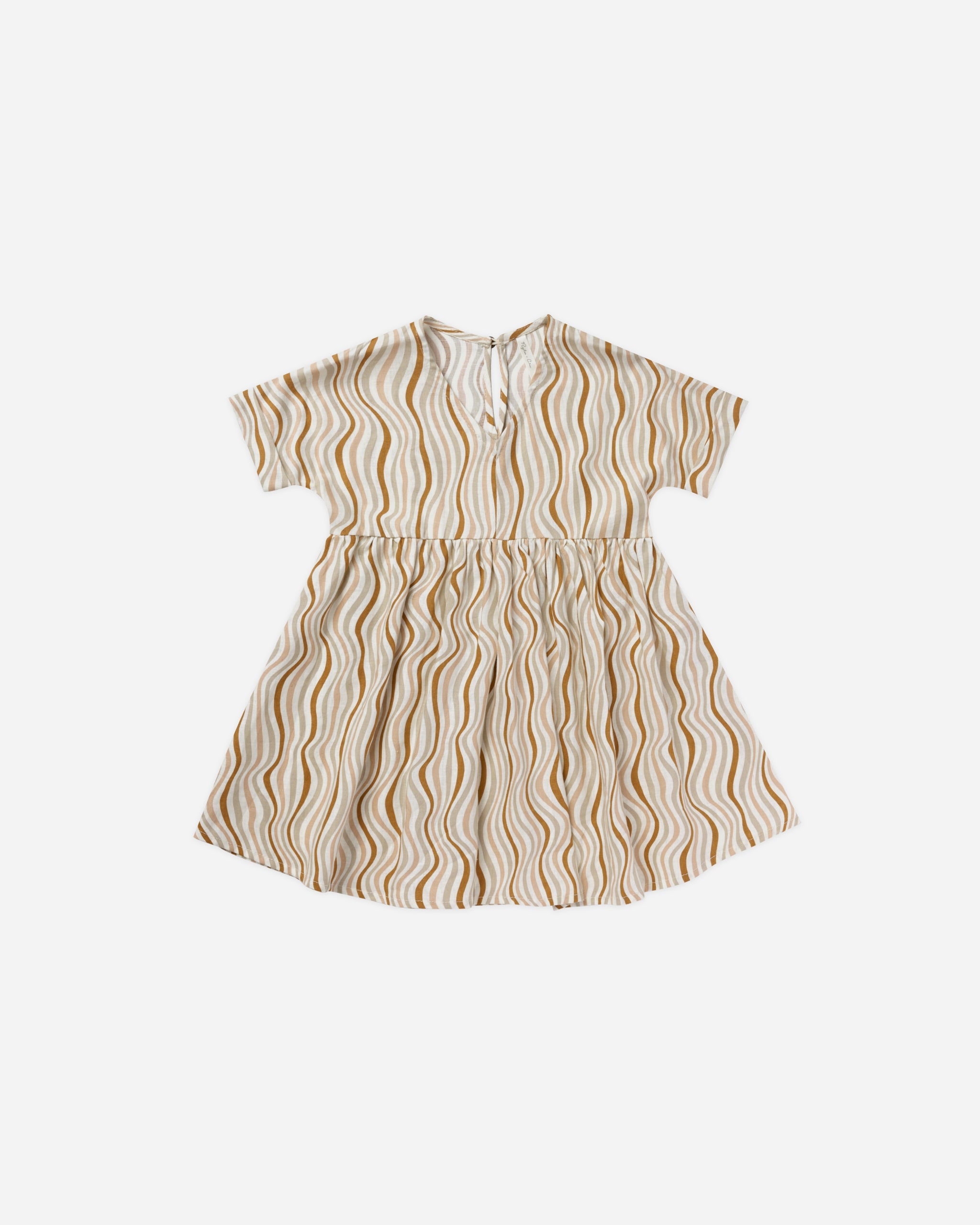 Maxwell Dress || Retro Waves - Rylee + Cru | Kids Clothes | Trendy Baby Clothes | Modern Infant Outfits |