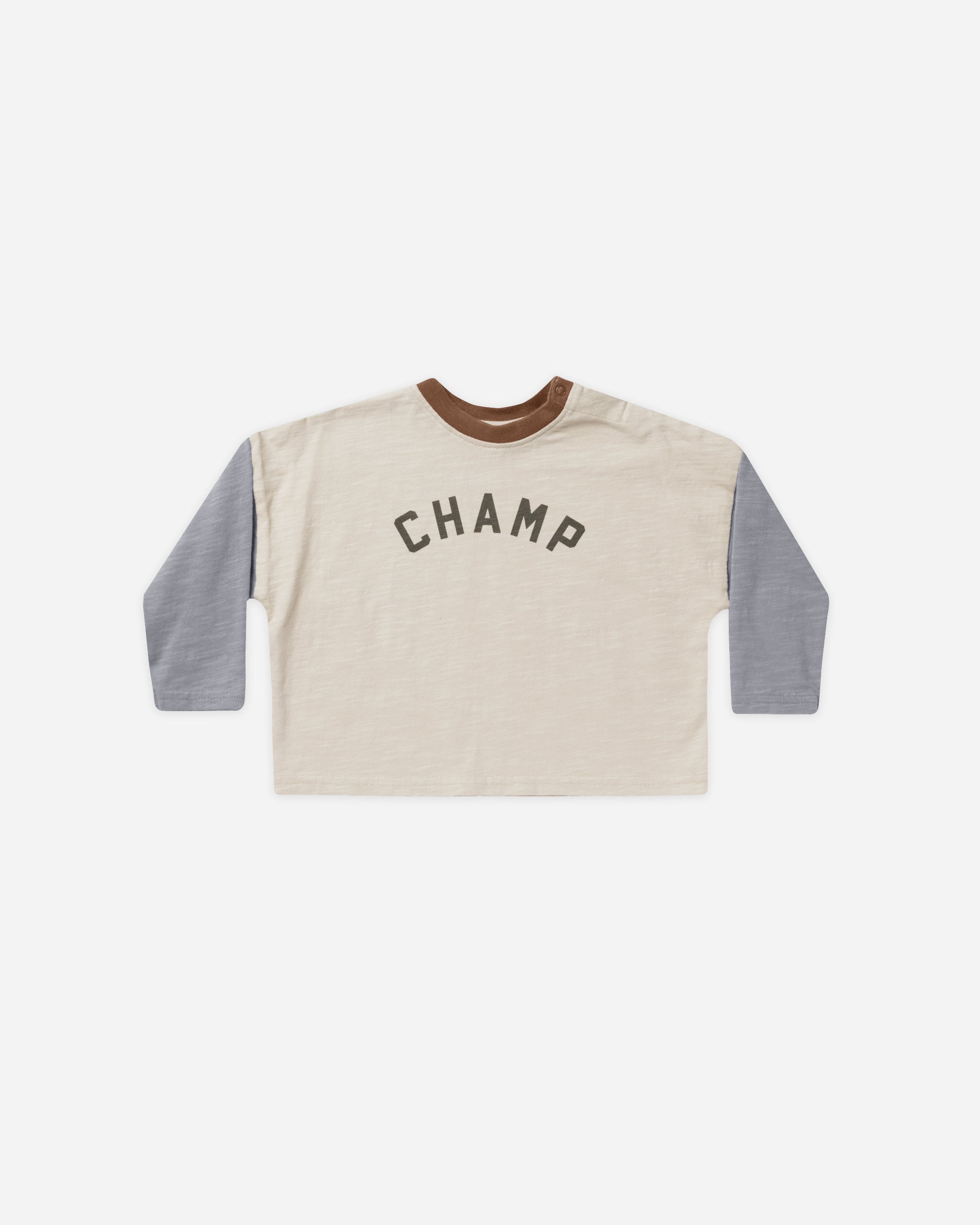 Camden Long Sleeve Tee || Champ - Rylee + Cru | Kids Clothes | Trendy Baby Clothes | Modern Infant Outfits |