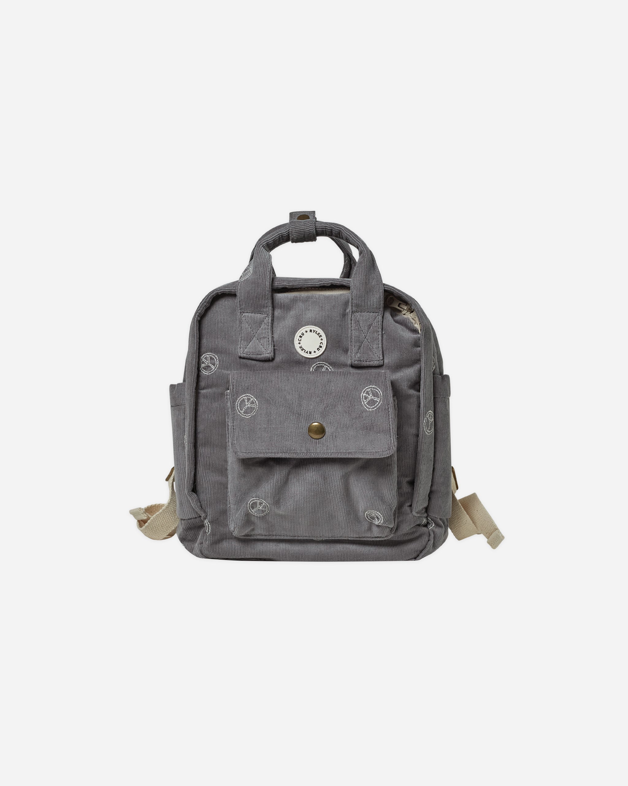 Mini Backpack || Peace Emboridery