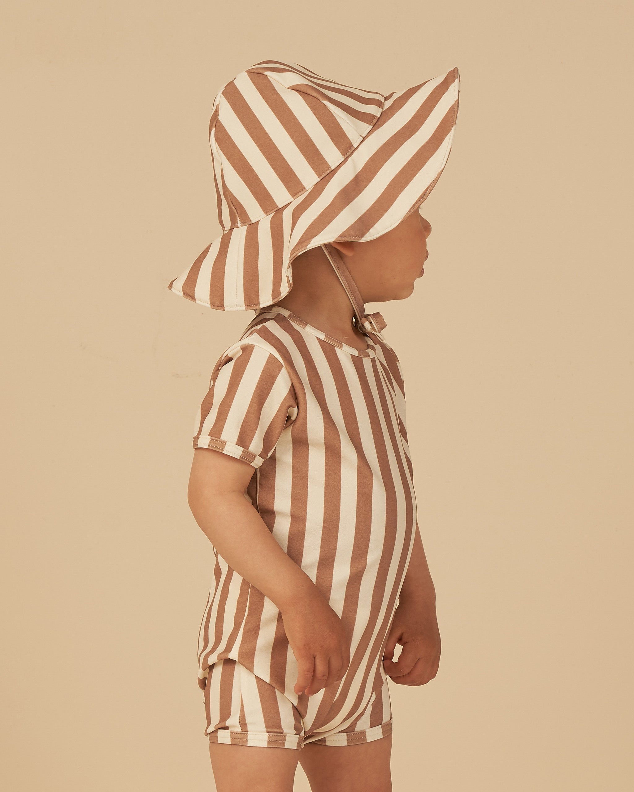 Sun Hat || Clay Stripe