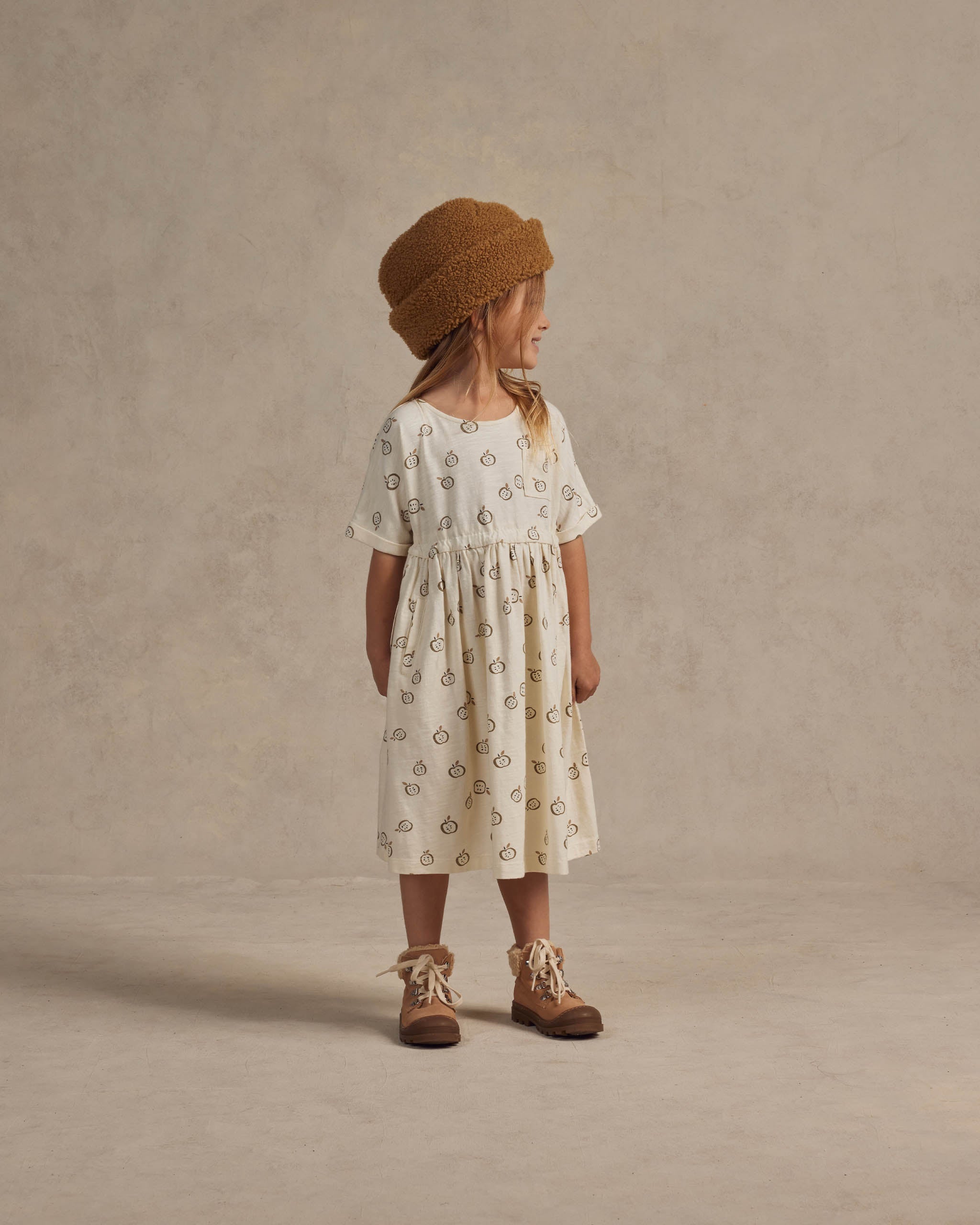 Kat T-Shirt Dress || Apples - Rylee + Cru | Kids Clothes | Trendy Baby Clothes | Modern Infant Outfits |