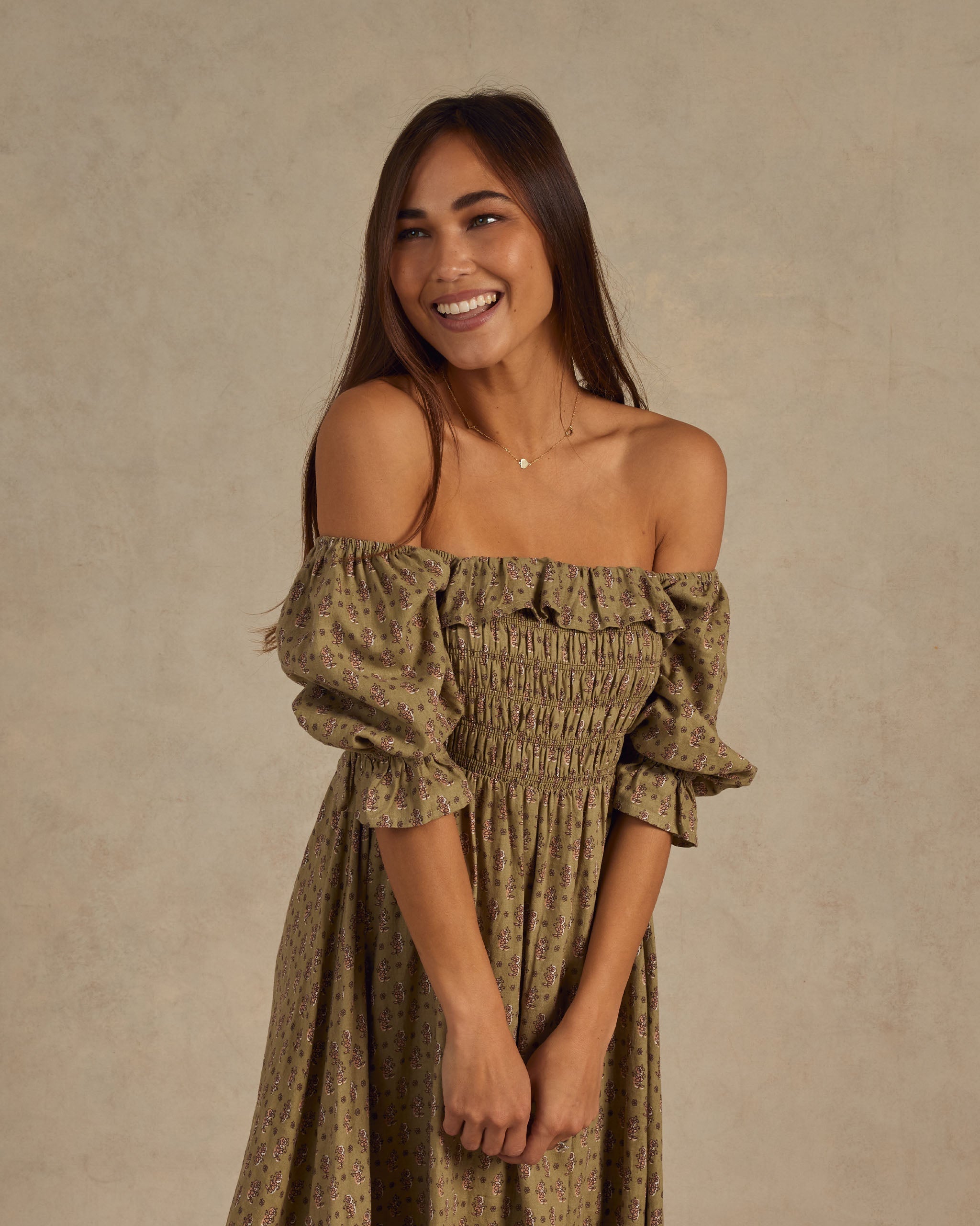 Birdie Dress | Flower Block