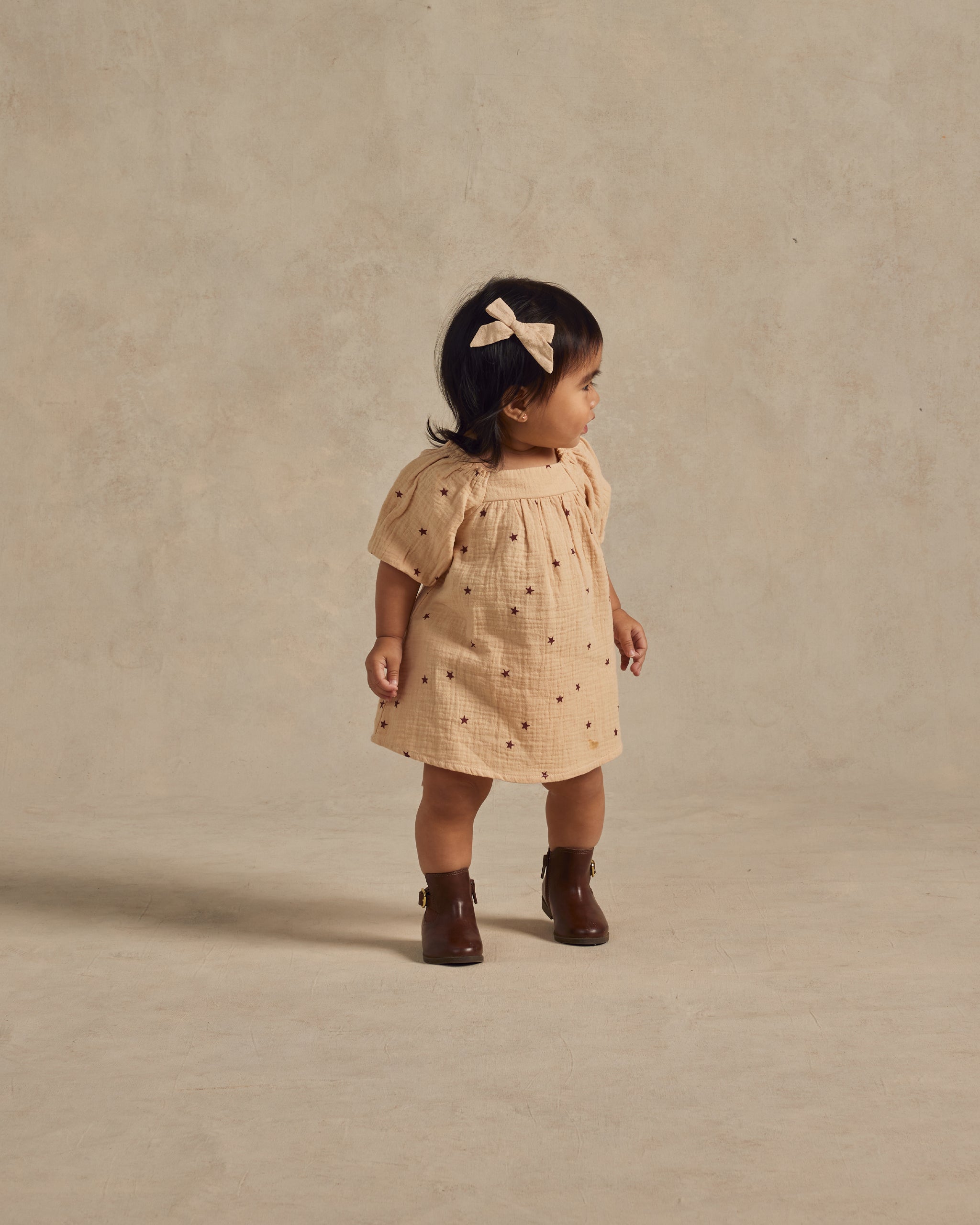 Talee Dress || Stars - Rylee + Cru | Kids Clothes | Trendy Baby Clothes | Modern Infant Outfits |